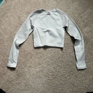 Shop Vitality Synergy Open Back Long Sleeve in Ash